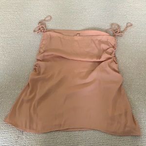 Free people silk top